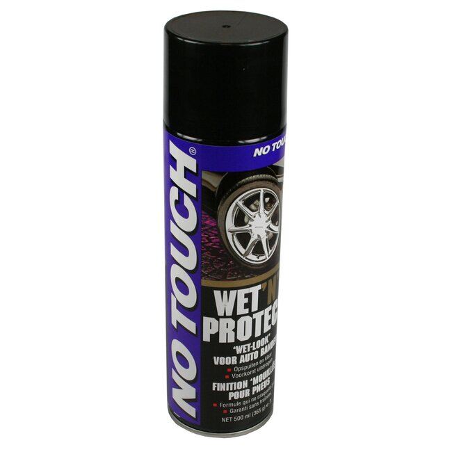 No Touch Bandenzwart Wet 'N Protect - Hoogglans - 500 ml