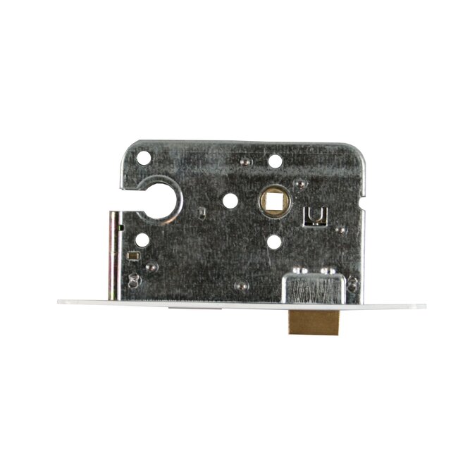 Benson Cilinderslot - Omlegbare dagschoot - Gelakte staalplaat - 50 mm - Wit