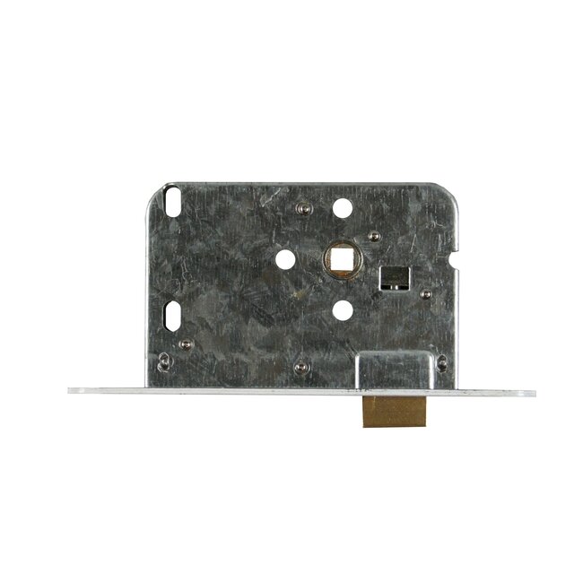 Benson Deurslot loopslot - omlegbare dagschoot - messing - stalen voorplaat - 50 mm