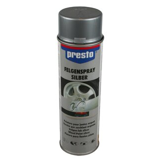 Presto Velgenspray zilver - sneldrogend - weerbestendig - 500 ml