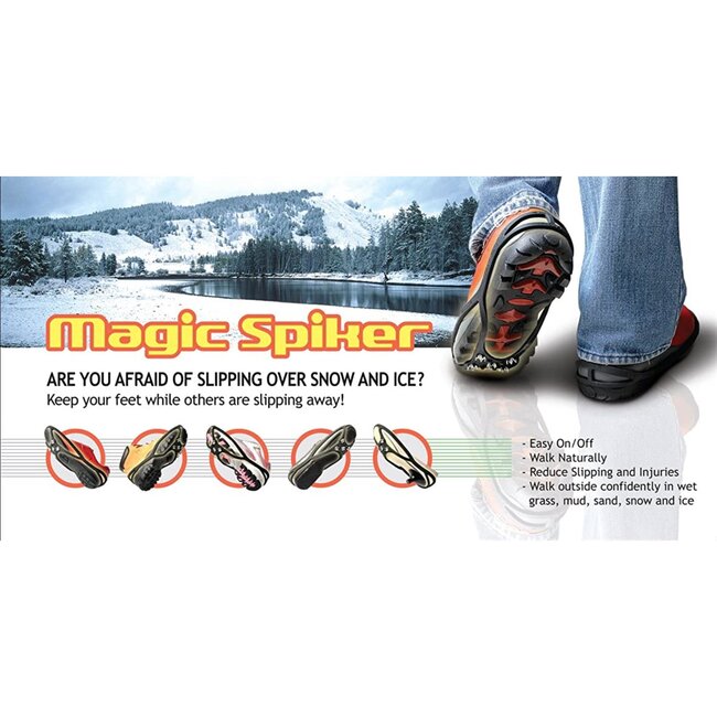 Benson Antislip spijkers - rubberen frame - maat S