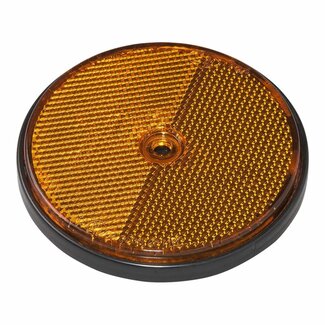 Pro Plus Reflector met Schroefbevestiging - Ø 80 mm - Oranje