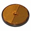 ProPlus Ronde reflector met schroefbevestiging - 80 mm - oranje - E-keur