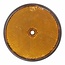 ProPlus Reflector met schroefbevestiging - Rond - Oranje - 80 mm - 2 stuks