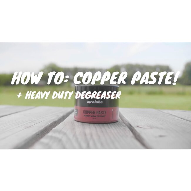 Airolube Natuurlijke kopervet montagepasta - keramisch - 500 ml - breed temperatuurbereik