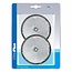ProPlus Reflector met schroefbevestiging - Ø 80 mm - wit - set van 2
