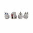 Pro-max Wereldstekker set - 4-delig - 2500 Watt - Inclusief scheerapparaat adapter