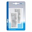 ProPlus Zelfklevende witte reflectoren - rechthoekig - 85 x 40 mm - 2 stuks
