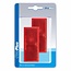 Pro Plus Reflector Zelfklevend - 82 x 36 mm - Rood - 2 stuks