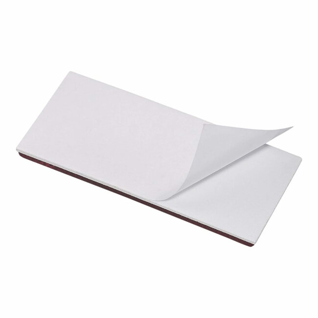 ProPlus Zelfklevende rode reflector - rechthoekig - 85 x 40 mm - 2 stuks