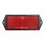 Pro Plus Reflector met Schroefbevestiging - 104 x 40 mm - Rood