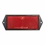 ProPlus Reflector met schroefbevestiging - rechthoekig - 104 x 40 mm - rood