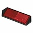 ProPlus Reflector met schroefbevestiging - rechthoekig - 104 x 40 mm - rood - 2 stuks
