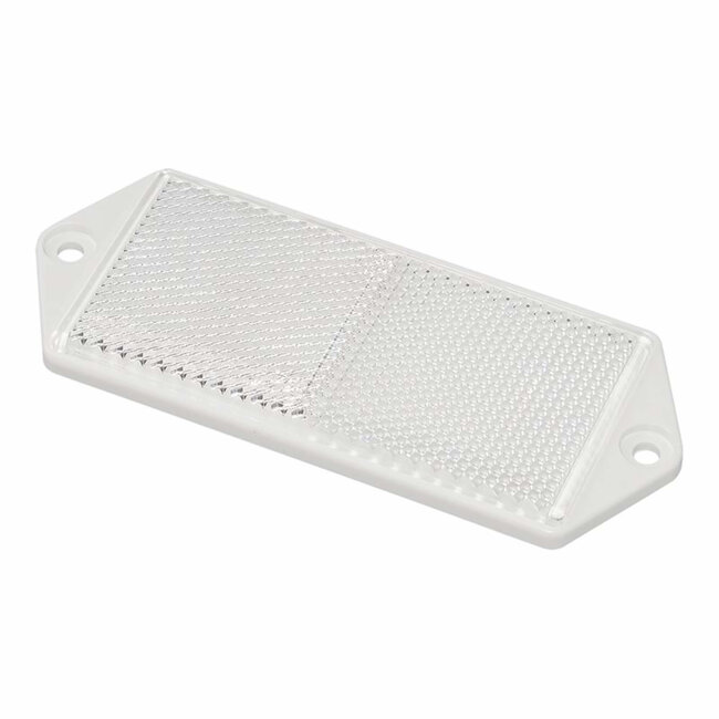 ProPlus Witte reflector met schroefbevestiging - 127 x 51 mm - 2 stuks