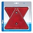 ProPlus Reflector driehoek - schroefbevestiging - E4 gekeurd - 133 x 148 mm - rood - 2 stuks
