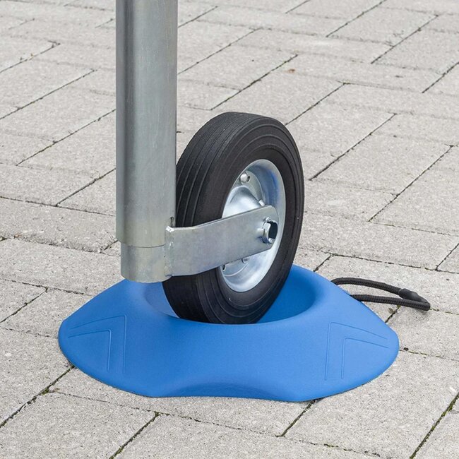 ProPlus Wielkeg voor neuswiel - kunststof - Ø 30 cm - blauw - met ophangkoord