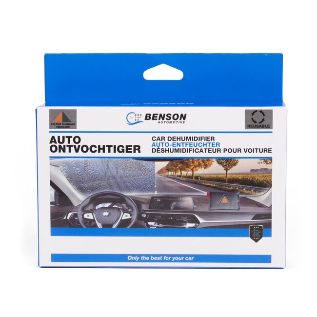 Benson Herbruikbare luchtontvochtiger - 125 ml - Magnetron en zon droogbaar - Vochtindicator