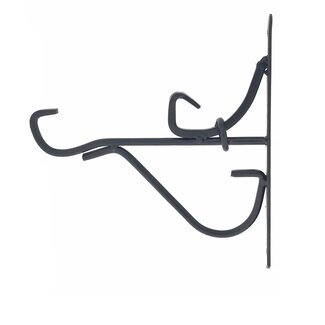 Benson Metalen plantenhanger - Weerbestendig - 25 x 24 cm - Zwart