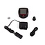 Benson Fietscomputer - 14 functies - bedraad - groot lcd-display - zwart