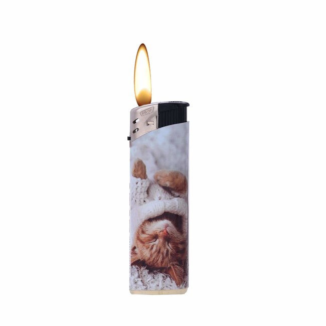 Prof Wegwerpaanstekers - Schattige dieren - 50 stuks - 8 x 2.4 x 1.2 cm