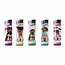 Prof Wegwerpaanstekers - Funny Dogs - 50 stuks - 8 x 2,4 x 1,2 cm - Niet navulbaar