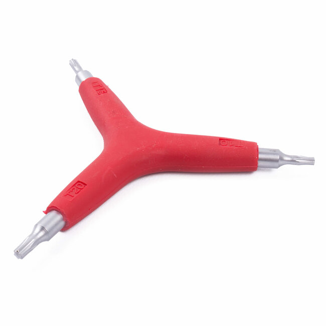 Benson 3-weg Torx sleutel - T10, T15, T25 - Compact en veelzijdig