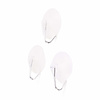 Benson Zuignap met Haak - 45 mm - Wit - 3 stuks Benson Zuignap met Haak - 45 mm - Wit - 3 stuks