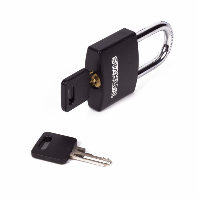 Stahlex Kleurrijk aluminium hangslot - stootvast - Klasse A beveiliging - 61 mm - inclusief 2 sleutels