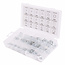 Benson Veerringen set - Vergrendelringen - 720 stuks - M4 tot M12 - Verzinkt - Assortiment box