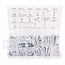 Benson Assortimentbox - bouten, moeren en veerringen - verzinkt - 240-delig - diverse maten