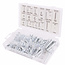 Benson Assortimentbox - bouten, moeren en veerringen - verzinkt - 240-delig - diverse maten