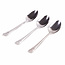 Benson Set van 3 metalen lepels - chroom - 16.5 cm - veelzijdig gebruik