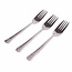 Benson Set van 3 vorken - chroomkleurig - duurzaam en stijlvol