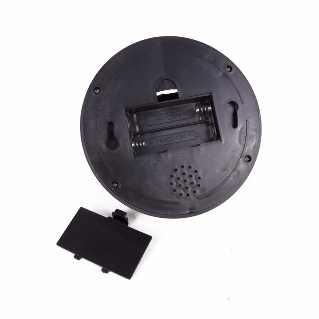 Benson Dummy beveiligingscamera - met sensor en knipperend led - realistisch ontwerp - zwart - 117 x 75 mm