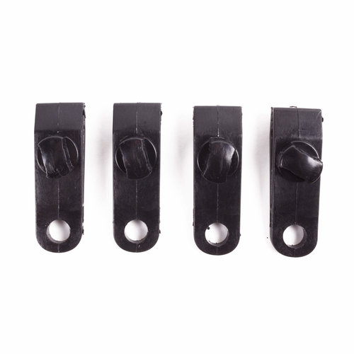 Benson Tenttapijt Clips met Schroef - Zeil Clip Set Prof. - 4 stuks Benson Tenttapijt Clips met Schroef - Zeil Clip Set Prof. - 4 stuks