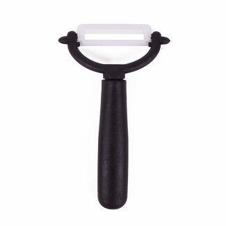 Benson Keramische dunschiller - Scherp lemmet - Geschikt voor links- en rechtshandigen - 4.2 cm - Zwart/Wit