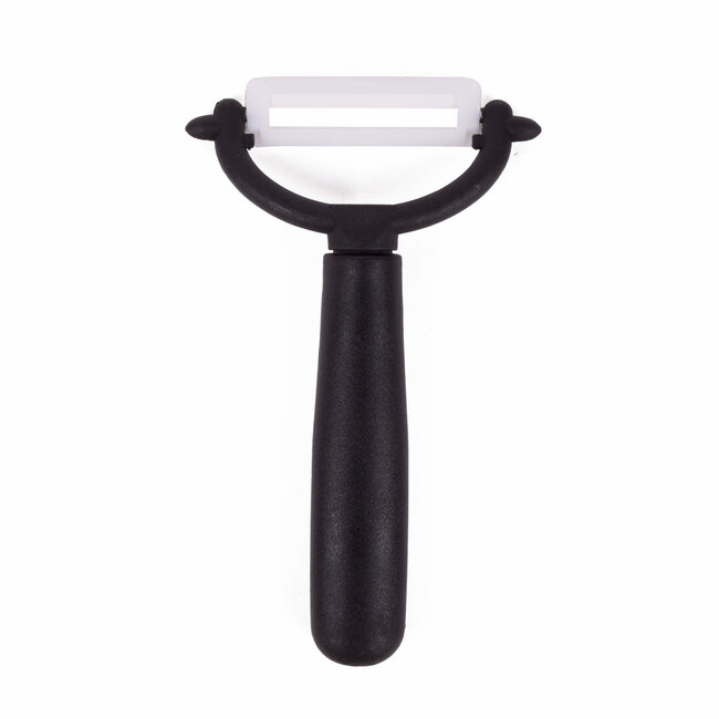 Benson Keramische dunschiller - Scherp lemmet - Geschikt voor links- en rechtshandigen - 4.2 cm - Zwart/Wit