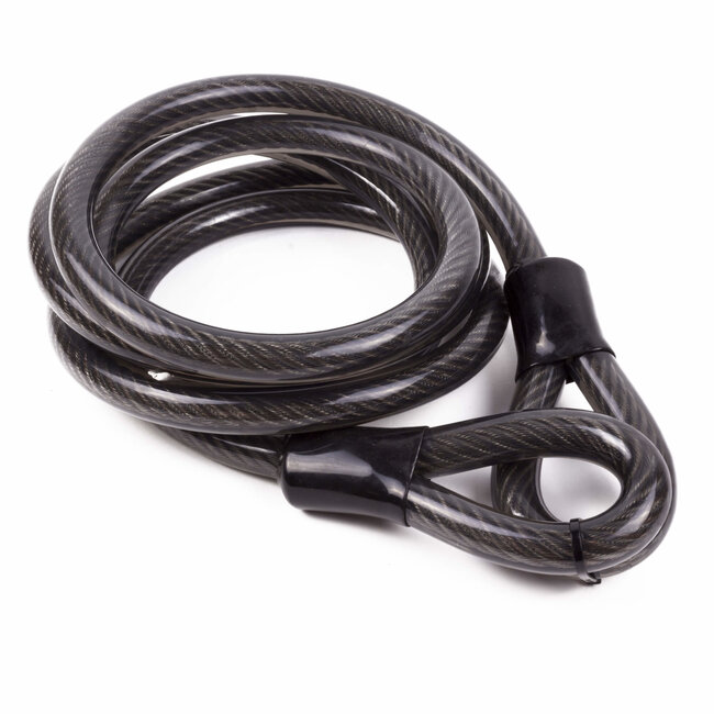 Stahlex Staalkabel - 3 meter - 20 mm dik - geplastificeerd - met lussen - weerbestendig