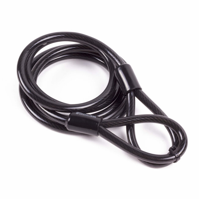 Stahlex Staalkabel met lussen - 1.5 meter - 8 mm dik - Geplastificeerd - Extra sterk en duurzaam