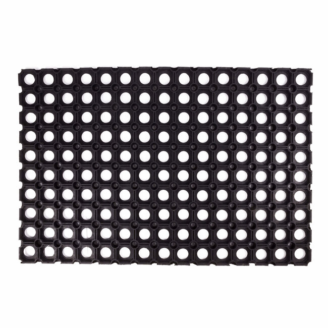 Benson Tweedelige mattenset - droogloopmat en rubberen ringmat - 40 x 60 cm