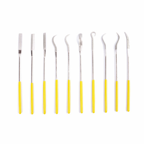 Benson Diamant Schraper Vijlset 140 mm - 10 delig Benson Diamant Schraper Vijlset 140 mm - 10 delig