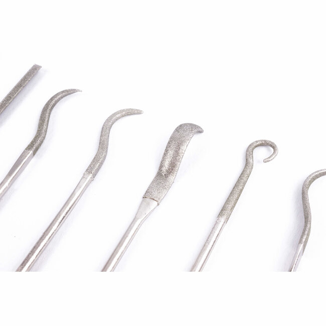 Benson 10-delige diamantvijlset - precisie - 140 mm - veelzijdig gebruik