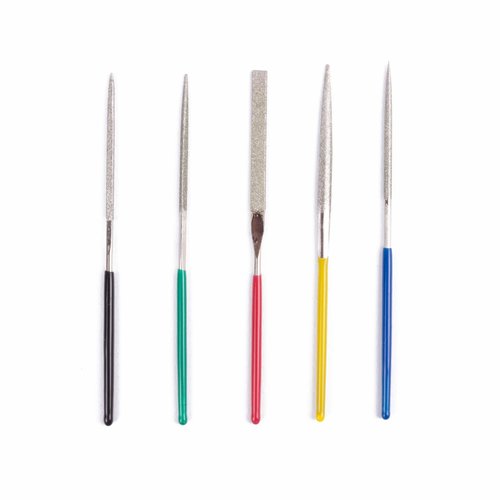 Benson Vijlset - Diamant - Micro - 100 mm - 5 delig Benson Vijlset - Diamant - Micro - 100 mm - 5 delig