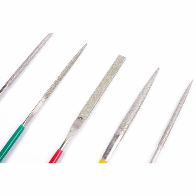 Benson Vijlset - Diamant - Micro - 100 mm - 5 delig - Stevige grip