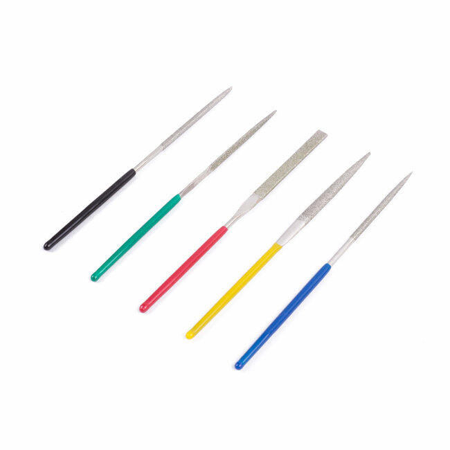Benson Vijlset - Diamant - Micro - 100 mm - 5 delig - Stevige grip