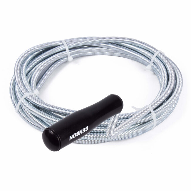 Benson Rioolveer - Flexibele en Sterke Ontstopper - 9 mm x 5 meter