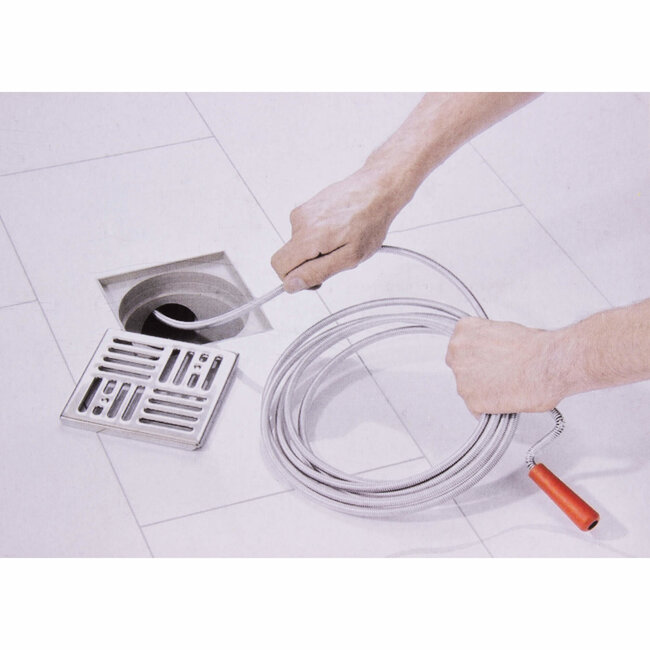 Benson Rioolveer - Flexibele en Sterke Ontstopper - 9 mm x 5 meter