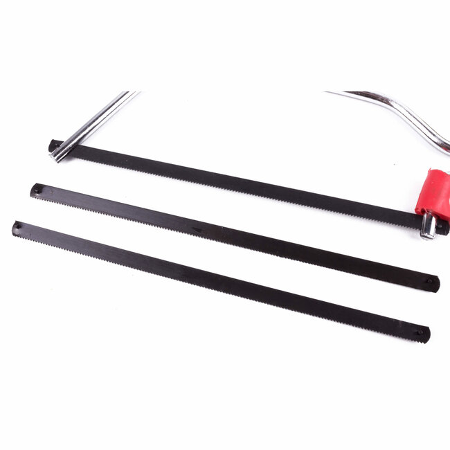 Benson IJzerzaag - Metalen Beugel - Inclusief Reserve Zaagblad - 150 mm - Vernikkeld Verenstaal