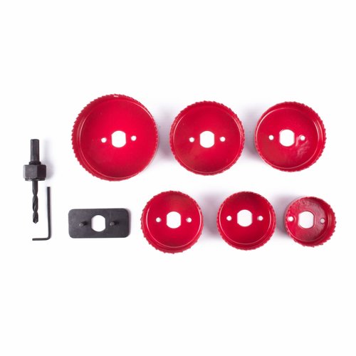 Benson Gatenzaag Set - 9-Delig, Verschillende Maten voor Hout, Gasbeton en Gipsplaten Benson Gatenzaag Set - 9-Delig, Verschillende Maten voor Hout, Gasbeton en Gipsplaten