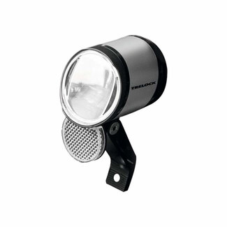 Trelock LED Fietskoplamp - Aan en Uit Schakelaar - Standlicht - Chroom